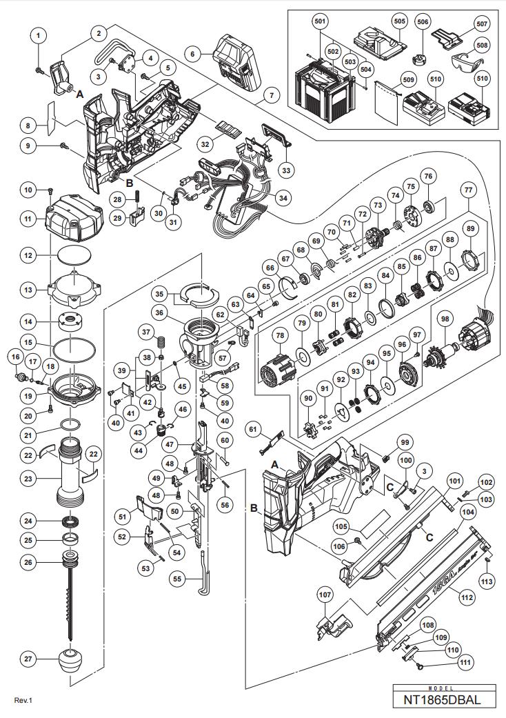 Hikoki nt1865dbal discount